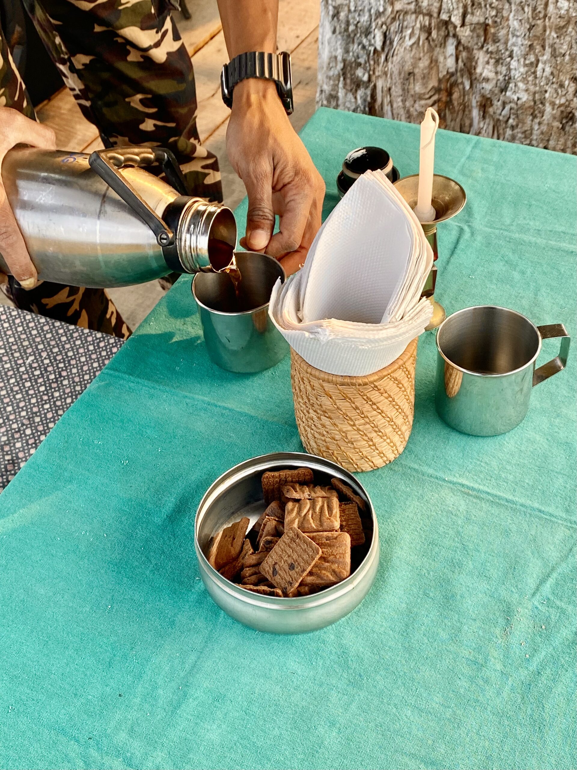 Tea and biscuits